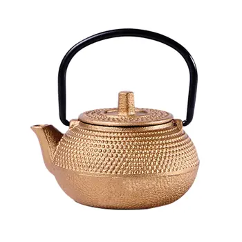 1pc Ultra Majhnih Litega Železa Čaj grelnik vode Mini Čajnik Čaja Pot Teakettle Tabela Dekoracijo Teaware Okraski Približno 7.2x7 Cm