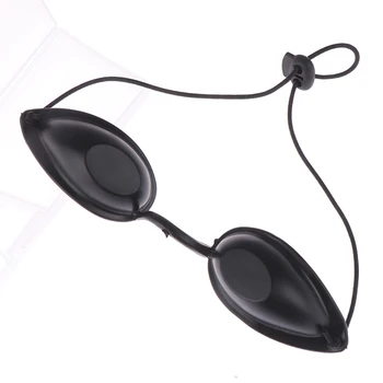 1PCS Nastavljiv UV Strojenje Kože Zaščita Oči UV Ščit Očala Črna Mehka Sončenje Očala Strojenje Očala Plaži