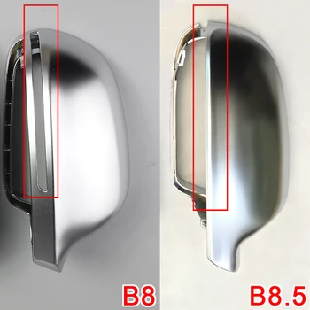 2pcs Vode Utripa Dinamično Teče Strani Ogledalo LED Vključite Opozorilne Luči Za Audi A4 A5 S5 B8.5 RS5 RS4