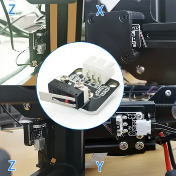 3D Tiskalnik Stikalo Original Accessories X/Y/Z Osi Koncu Stop Stikalo 3Pin N/N/C Preprosto Nadzor Mikro Stikalo Za CR-10/10S