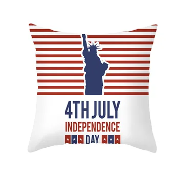 4. julij, Dan Neodvisnosti ZDA Blazine Pokrov Doma Dekor Nacionalno Zastavo, Tiskanje Blazine Kritje Urad Kavč Vrgel Blazine Primeru