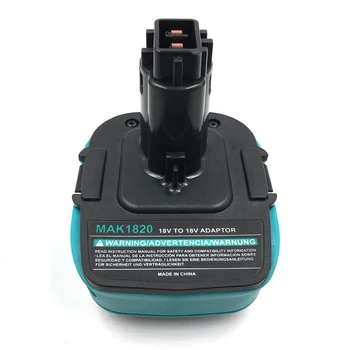 Baterija Adapter Pretvornik za Makita 18V Li-ion BL1820/30/40/50/60 Li-ion Baterija Za Dewalt adapter 18V NI-CD/NI-MH Dodatki