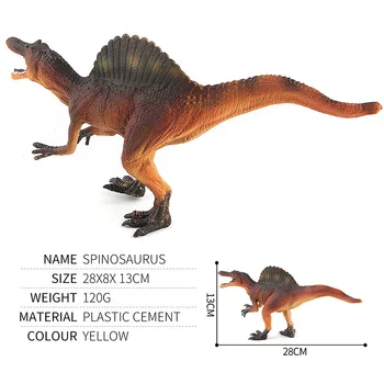 Dinozaver Zbirka Model Igrače Brachiosaurus Plesiosaur Figuric Za Otroke Fant, Rojstne Dneve, Darila