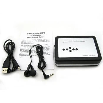 EZCAP 231 Kasetni Trak za MP3 Pretvornik USB Kaseta Zajemanje Walkman Zapis Pretvori Trak za USB Flash Drive EZCAP231