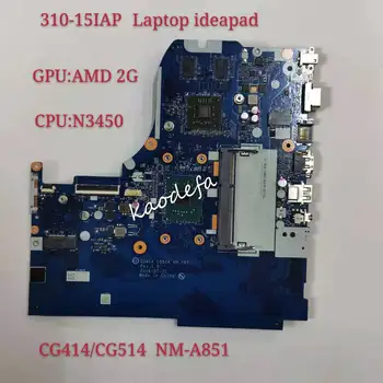 Lenovo Ideapad 310-15IAP Motherboard Mainboard CG414 CG514 NM-A851 FRU 5B20M52762 5B20M52765 CPU:N3450 GPU:AMD 2G Test