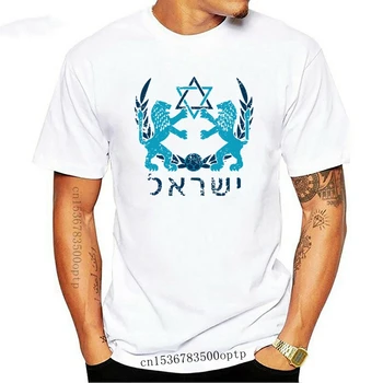 Moški Vrhovi Tees 2020 Poletje Moda Novo Izrael Lions Soccers T-shirt