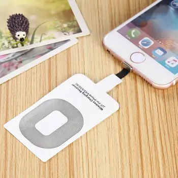 Qi Brezžično Polnjenje Sprejemnika Za IPhone 6 6s 5s 5 Mikro USB Tip C Hiter Brezžični Polnilec Za Samsung Huawei Xiaomi