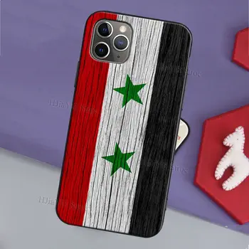 Sirija Sirski Zastavo, Telefon Primeru Za iPhone 11 12 Pro mini Max X XR XS Max 6S 8 7 Plus SE 2020 Zadnji Pokrovček