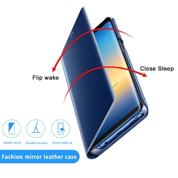 Smart Flip Mirror Kritje Za Huawei Y6 2019 MRD-LX1F MRD-LX1 Y6 Prime 6.09