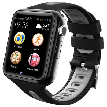 Smart GPS, Wifi Lokacije Študent Otroci Telefon Watch Android 9.0 Ura Namestite Aplikacijo Bluetooth Daljinsko vodene Kamere Smartwatch 4G Kartice SIM