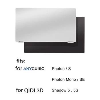 Smole Izdaja, 135 mm x 80 mm (Združljiv z Anycubic Fotona, za Foton S, za Qidi Shadow 5.5-E) Smole Flex Plošče
