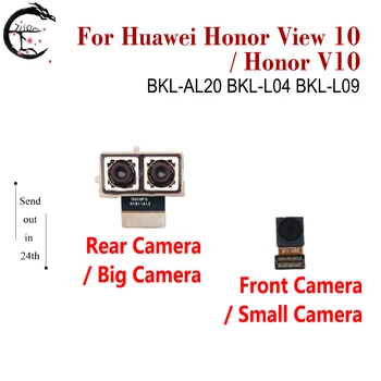 Čast V10 Zadaj in Spredaj Kamero Flex Kabel Za Huawei Honor Prikaz 10 Big Nazaj Glavno Kamero / Mala Kamera BKL-AL20 BKL-L04 BKL-L09